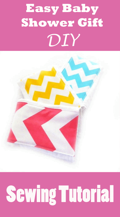 burp cloth tutorial - diaper burp cloth how to #sewing
