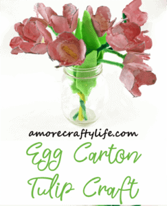 spring flower kid crafts - crafts for kids - kid craft -#kidscraft #preschool #craftsforkids amorecraftylife.com