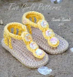 baby sandals crochet patterns - crochet pattern pdf - baby shoes crochet patterns amorecraftylife.com #baby #crochet #crochetpattern