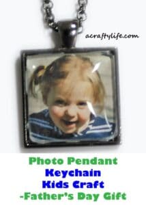 pendant craft  -crafts for kids - kid craft -#kidscraft #preschool #craftsforkids amorecraftylife.com
