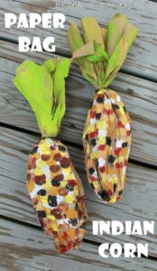 corn kid crafts - harvest kid crafts - fall kid crafts- crafts for kids - morecraftylife.com