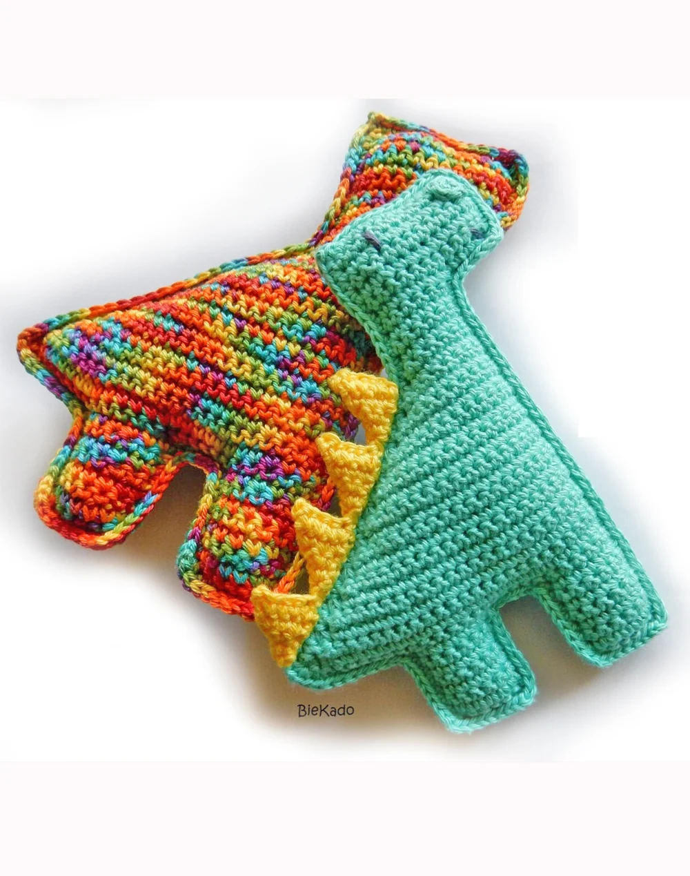 dinosaur crochet patterns - crochet pattern pdf - amorecraftylife.com 