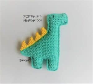 dinosaur crochet pattern - crochet pattern pdf - amorecraftylife.com #crochet #crochetpattern #amigurumi 