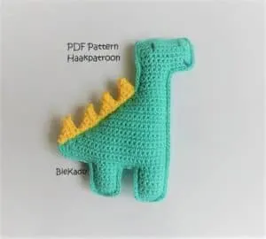 dinosaur crochet pattern - crochet pattern pdf - amorecraftylife.com #crochet #crochetpattern #amigurumi 