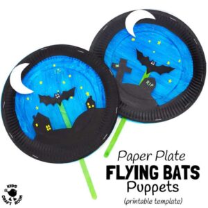 bat kid crafts- fall kid craft - halloween kid craft- crafts for kids - amorecraftylife.com #kidscraft #craftsforkids #preschool