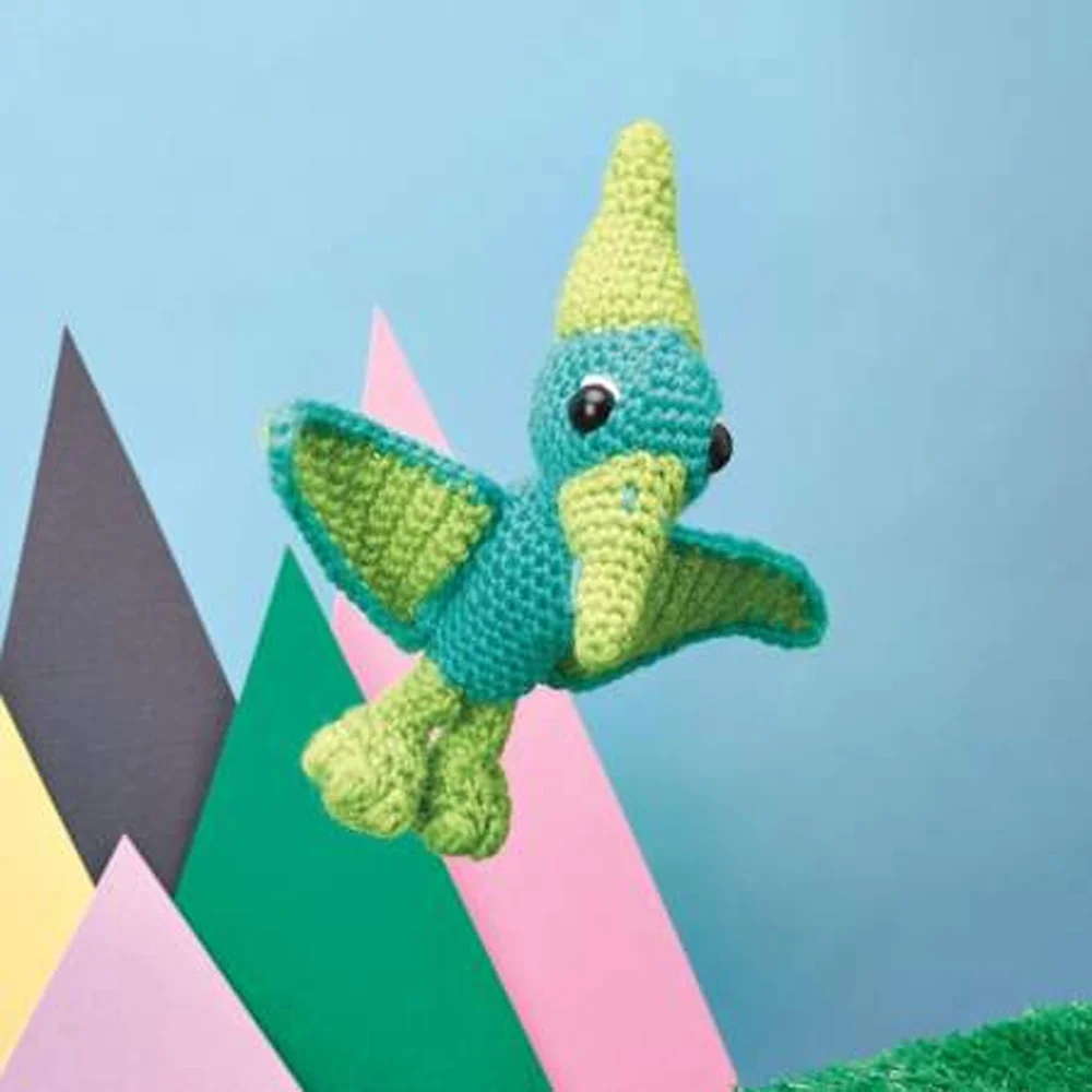 Pterodactyl crochet pattern 