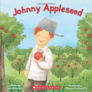 Johnny Appleseed Book - Letter A Activities - Preschool kid craft - amorecraftylife.com #preschool