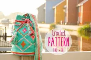 bag crochet patterns - crochet pattern pdf - amorecraftylife.com