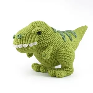 dinosaur crochet patterns - crochet pattern pdf - amorecraftylife.com