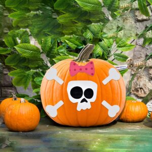 no carve pumpkin ideas - halloween kid crafts - fall kid craft -amorecraftylife.com #kidscraft #craftsforkids #preschool #halloween