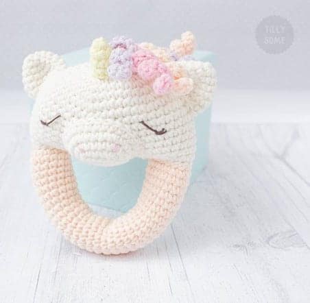 unicorn crochet patterns - crochet pattern pdf - amorecraftylife.com #unicorn #baby #crochet #crochetpattern
