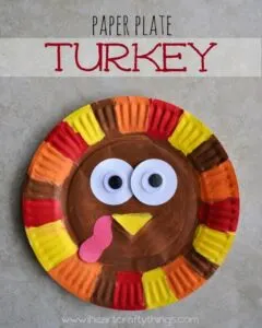 turkey kid craft - fall kid craft - thanksgiving kid craft - amorecraftylife.com #kidscraft #craftsforkids #preschool