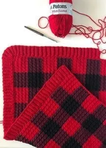 plaid crochet patterns - crochet pattern pdf - blanket crochet pattern - amorecraftylife.com #plaid #crochet #crochetpattern
