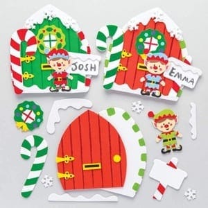 elf kid craft - christmas kid craft - arts and crafts activities - amorecraftylife.com #kidscraft #craftsforkids #christmas #preschool