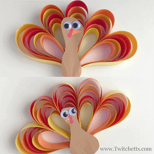 turkey kid craft - fall kid craft - thanksgiving kid craft - amorecraftylife.com #kidscraft #craftsforkids #preschool