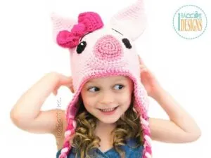 animal hat crochet patterns - crochet pattern pdf - amorecraftylife.com #hat #baby #crochet #crochetpattern