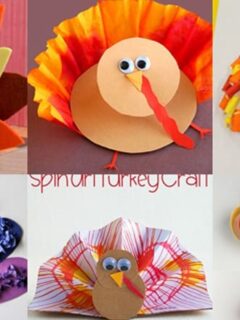 turkey kid craft - fall kid craft - thanksgiving kid craft - amorecraftylife.com #kidscraft #craftsforkids #preschool