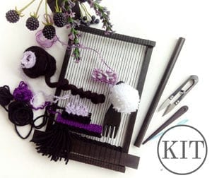 weaving loom kit - DIY craft kits - gift ideas- creative gifts - arts and crafts activities - amorecraftylife.com