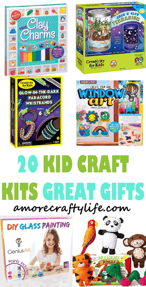 kid craft kits - arts and crafts activities - amorecraftylife.com #kidscraft #craftsforkids #christmas #preschool #gift