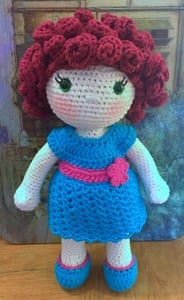 doll crochet patterns - crochet pattern pdf - amigurumi crochet pattern - amorecraftylife.com #doll #crochet #crochetpattern