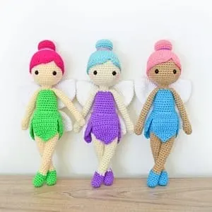 doll crochet patterns - crochet pattern pdf - amigurumi crochet pattern - amorecraftylife.com #doll #crochet #crochetpattern