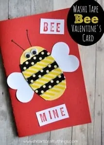 valentines day card kid crafts - arts and crafts activities -valentines day kid craft- amorecraftylife.com #kidscraft #craftsforkids #valentinesday #preschool