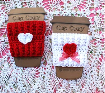 heart crochet pattern- crochet pattern pdf - valentines day pattern- amorecraftylife.com #heart #crochet #crochetpattern