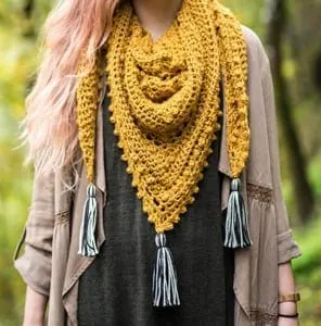 scarf crochet pattern- crochet pattern pdf - amorecraftylife.com #crochet #crochetpattern