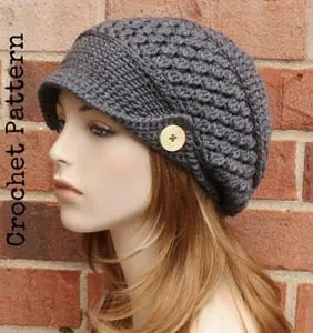 winter hat crochet patterns - crochet pattern pdf - amorecraftylife.com #crochet #crochetpattern