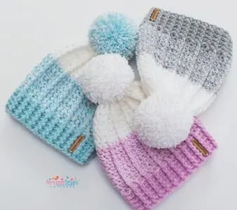 winter hat crochet patterns - crochet pattern pdf - amorecraftylife.com #crochet #crochetpattern