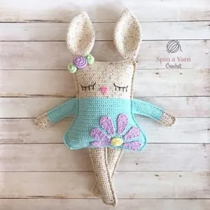 bunny crochet pattern- easter crochet pattern pdf - amorecraftylife.com #crochet #crochetpattern