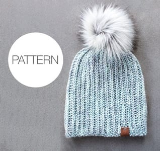 winter hat crochet patterns - crochet pattern pdf - amorecraftylife.com #crochet #crochetpattern