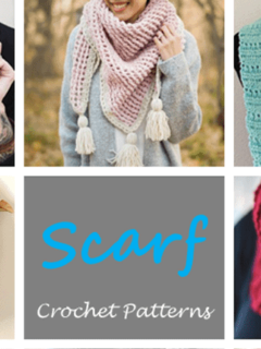 scarf crochet pattern- crochet pattern pdf - amorecraftylife.com #crochet #crochetpattern