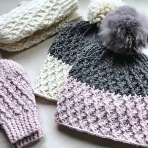 winter hat crochet patterns - crochet pattern pdf - amorecraftylife.com #crochet #crochetpattern