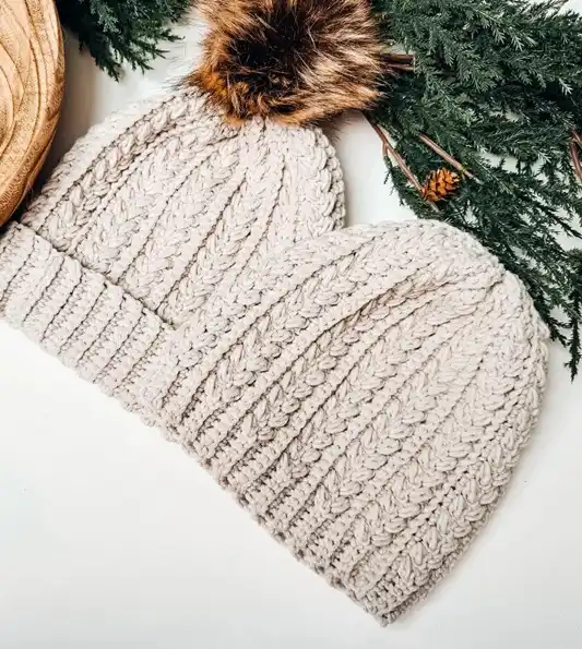 Wheat Stitch Hat