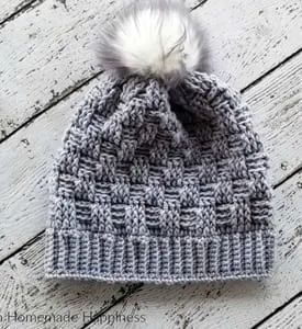 beanie crochet patterns - winter hat crochet patterns - crochet pattern pdf - amorecraftylife.com #crochet #crochetpattern