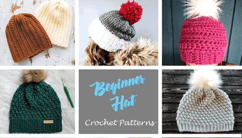 19 Crochet Hat Patterns for Beginners to Make – Pattern Tips - A More ...