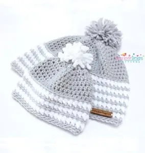 beanie crochet patterns - winter hat crochet patterns - crochet pattern pdf - amorecraftylife.com #crochet #crochetpattern