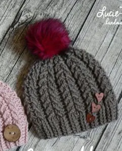 beanie crochet patterns - winter hat crochet patterns - crochet pattern pdf - amorecraftylife.com #crochet #crochetpattern