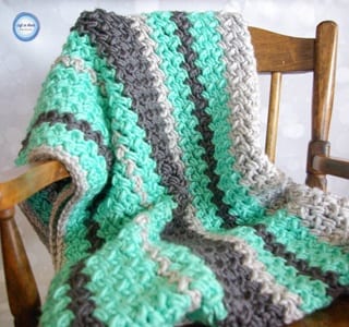 blanket crochet pattern- afghan crochet pattern pdf - amorecraftylife.com #crochet #crochetpattern