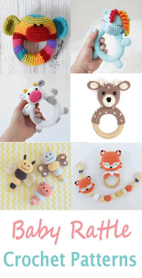 Baby Rattle Patterns 17 Baby Rattle Crochet Patterns to Make: Cute Gifts - A More Crafty Life