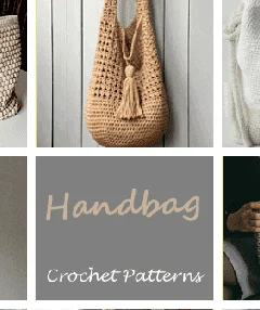 bag crochet patterns - handbag crochet pattern- purse tote- crochet pattern pdf - amorecraftylife.com #crochet #crochetpattern
