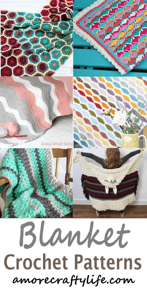 blanket crochet pattern- afghan crochet pattern pdf - amorecraftylife.com #crochet #crochetpattern