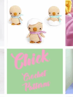 Easter crochet pattern- chicken crochet pattern pdf chick- amigurumi amorecraftylife.com #crochet #crochetpattern