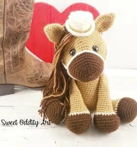 horse unicorn crochet pattern- crochet pattern pdf - amigurumi amorecraftylife.com #crochet #crochetpatter