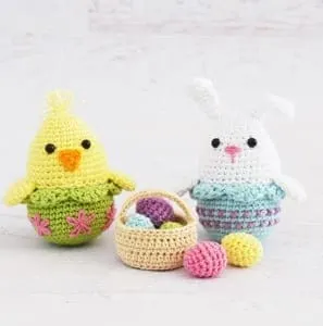 Easter crochet pattern- bunny crochet pattern pdf - amigurumi amorecraftylife.com #crochet #crochetpattern
