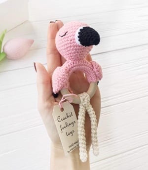 baby rattle Crochet Patterns - Cute Gifts - A More Crafty Life - baby blanket #crochet #crochetpattern #baby 