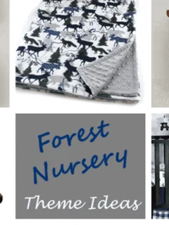 forest animal nursery - woodland nursery idea - nursery theme - buffalo plaid nursery - amorecraftylife.com #baby #nursery #babygift #woodland