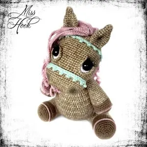 horse unicorn crochet pattern- crochet pattern pdf - amigurumi amorecraftylife.com #crochet #crochetpatter