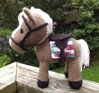 horse unicorn crochet pattern- crochet pattern pdf - amigurumi amorecraftylife.com #crochet #crochetpatter